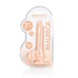 RealRock - Dildo z jądrami 17 cm RealRock by Shots
