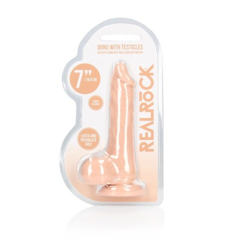 RealRock - Dildo z jądrami 17 cm RealRock by Shots RealRock - Dildo z jądrami 17 cm RealRock by Shots