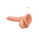 RealRock - Dildo z jądrami 17 cm RealRock by Shots