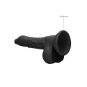 RealRock - Dildo z jądrami 17 cm RealRock by Shots