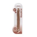 RealRock - Podwójne wygięte dildo - bardzo długie 36cm RealRock by Shots
