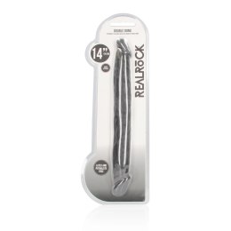 RealRock - Podwójne wygięte dildo - bardzo długie 36cm RealRock by Shots