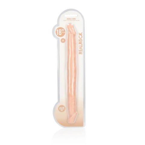 RealRock - Podwójne wygięte dildo - bardzo długie 46cm RealRock by Shots RealRock - Podwójne wygięte dildo - bardzo długie 46cm RealRock by Shots