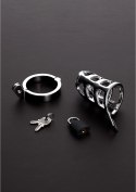 Steel - Brutalna klatka na penisa 45mm Steel by Shots