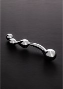 Steel - Korek analny - Różdżka Multi-Stim Steel by Shots