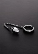 Steel - Pierścień analny Donut - 2,2 x 2,2 / 55/55 mm Steel by Shots