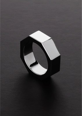 Steel - Pierścień erekcyjny przedłużający erekcję - 0.6 x 0.2 x 55 / 15 x 6 x 55 mm Steel by Shots Steel - Pierścień erekcyjny przedłużający erekcję - 0.6 x 0.2 x 55 / 15 x 6 x 55 mm Steel by Shots