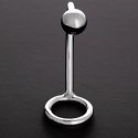 Steel - Pierścień erekcyjny z kulką analną - 2,2 x 1,2 / 55/30 mm Steel by Shots