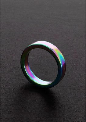 Steel - Pierścień płaski Rainbow - 0.3 x 1.8 / 8 x 45 mm Steel by Shots Steel - Pierścień płaski Rainbow - 0.3 x 1.8 / 8 x 45 mm Steel by Shots