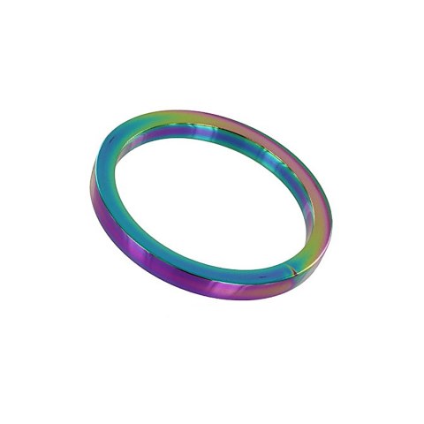 Steel - Pierścień płaski Rainbow - 0.3 x 1.8 / 8 x 45 mm Steel by Shots Steel - Pierścień płaski Rainbow - 0.3 x 1.8 / 8 x 45 mm Steel by Shots