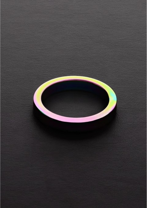 Steel - Pierścień płaski Rainbow - 0,3 x 2 / 8 x 50 mm Steel by Shots Steel - Pierścień płaski Rainbow - 0,3 x 2 / 8 x 50 mm Steel by Shots