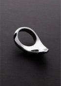 Steel - Pierścień w kształcie łezki - 45mm Steel by Shots
