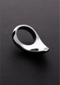 Steel - Pierścień w kształcie łezki - 50 mm Steel by Shots