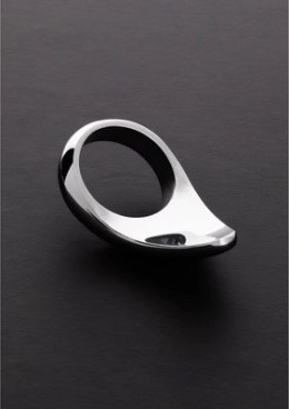 Steel - Pierścień w kształcie łezki - 50 mm Steel by Shots