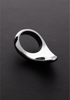 Steel - Pierścień w kształcie łezki - 50 mm Steel by Shots Steel - Pierścień w kształcie łezki - 50 mm Steel by Shots