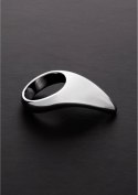 Steel - Pierścień w kształcie łezki - 50 mm Steel by Shots