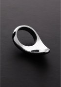 Steel - Pierścień w kształcie łezki - 50 mm Steel by Shots