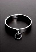 Steel - Stylowa obroża Slave z kamieniami szlachetnymi - Rozmiar EU 44 Steel by Shots
