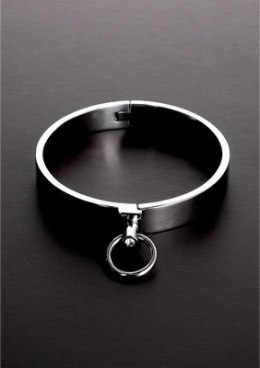 Steel - Stylowa obroża Slave z kamieniami szlachetnymi - Rozmiar EU 44 Steel by Shots