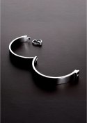 Steel - Stylowa obroża Slave z kamieniami szlachetnymi - Rozmiar EU 44 Steel by Shots
