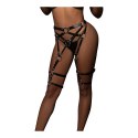 Magic Silk - Skórzany pas do pończoch Valentina Magic Silk