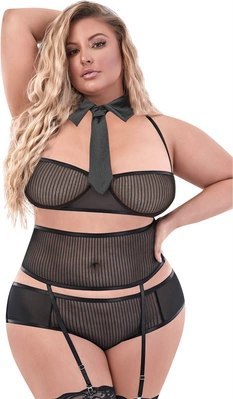 Magic Silk - Sukienka Office Romper - plus size Magic Silk