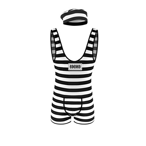 Singlet o tematyce więziennej SM Male Power Male Power Singlet o tematyce więziennej SM Male Power Male Power