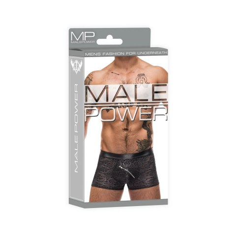 Szorty z ukośnym zamkiem XL Male Power Male Power Szorty z ukośnym zamkiem XL Male Power Male Power