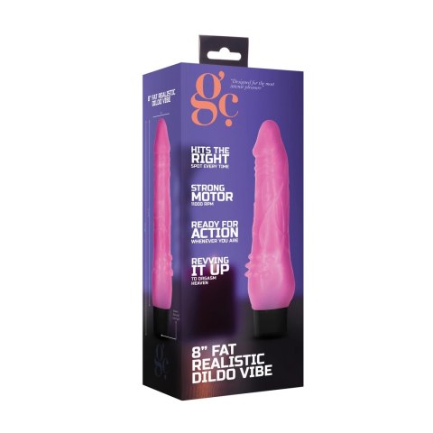 GC by shots - Realistyczne dildo - grube - wibrator 20 cm GC by Shots GC by shots - Realistyczne dildo - grube - wibrator 20 cm GC by Shots