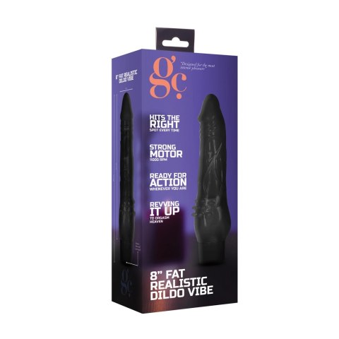 GC by shots - Realistyczne dildo - grube - wibrator 20 cm GC by Shots GC by shots - Realistyczne dildo - grube - wibrator 20 cm GC by Shots