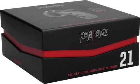 Klatka na penisa Chastity 11,5 cm ManCage by Shots Klatka na penisa Chastity 11,5 cm ManCage by Shots