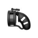 Klatka na penisa z kulką Ballsplitter - 9 cm ManCage by Shots