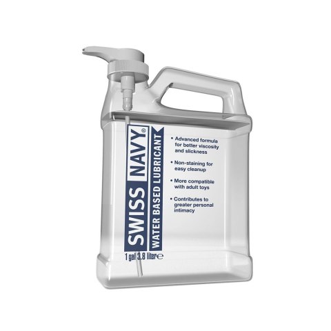 Swiss Navy - Lubrykant na bazie wody 3785 ml Swiss Navy Swiss Navy - Lubrykant na bazie wody 3785 ml Swiss Navy