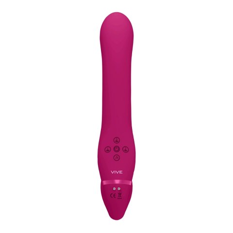 Vive - Podwójny wibrujący strapon Air Wave - Ai VIVE by Shots Vive - Podwójny wibrujący strapon Air Wave - Ai VIVE by Shots