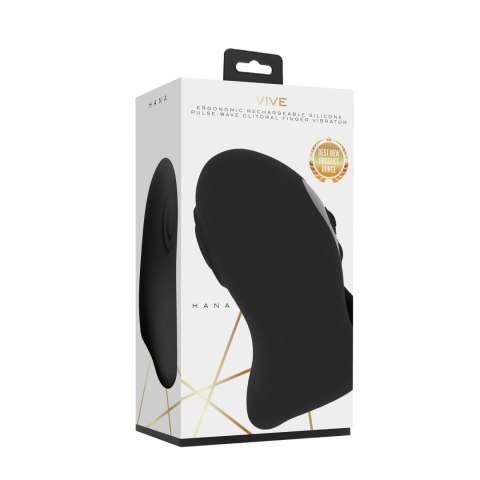 Vive - Wibrator na palec z falą pulsacyjną Hana VIVE by Shots Vive - Wibrator na palec z falą pulsacyjną Hana VIVE by Shots