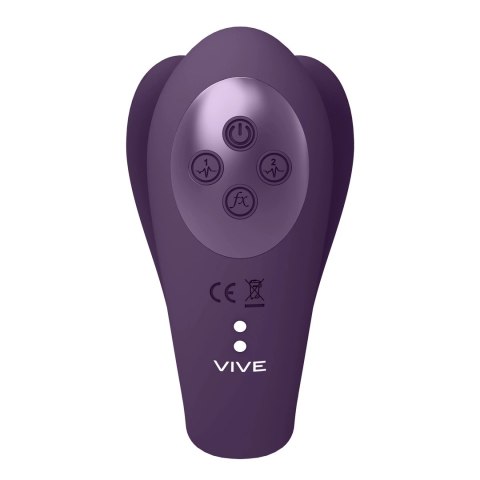 Vive - Wibrator o potrójnym działaniu z dwoma bolcami i falą pulsacyjną na łechtaczce Yoko VIVE by Shots Vive - Wibrator o potrójnym działaniu z dwoma bolcami i falą pulsacyjną na łechtaczce Yoko VIVE by Shots