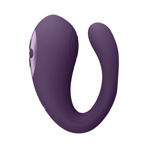 Vive - Wibrator o potrójnym działaniu z dwoma bolcami i falą pulsacyjną na łechtaczce Yoko VIVE by Shots Vive - Wibrator o potrójnym działaniu z dwoma bolcami i falą pulsacyjną na łechtaczce Yoko VIVE by Shots