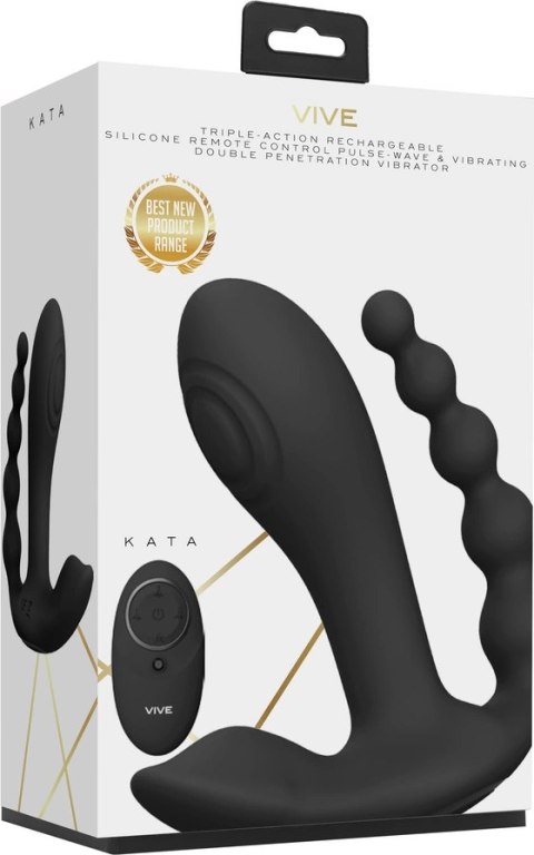 Vive - Wibrator z podwójną penetracją Kata VIVE by Shots Vive - Wibrator z podwójną penetracją Kata VIVE by Shots