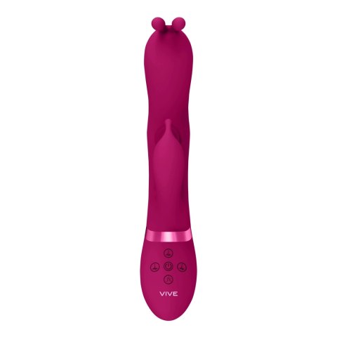 Vive - Wibrujące królicze ucho G-Spot z wałem pulsacyjnym Gada VIVE by Shots Vive - Wibrujące królicze ucho G-Spot z wałem pulsacyjnym Gada VIVE by Shots