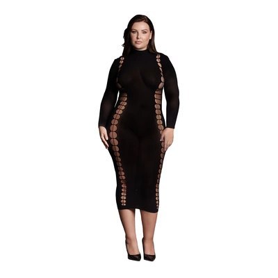 Le desir - Sukienka długa dopasowana Carme Plus Size Le Désir by Shots Le desir - Sukienka długa dopasowana Carme Plus Size Le Désir by Shots