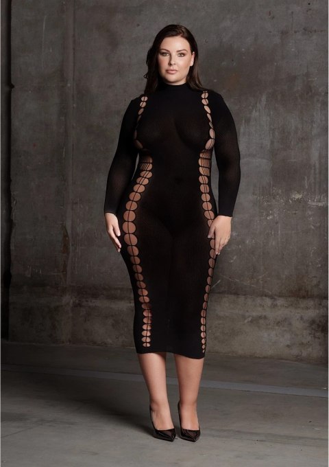 Le desir - Sukienka długa dopasowana Carme Plus Size Le Désir by Shots Le desir - Sukienka długa dopasowana Carme Plus Size Le Désir by Shots