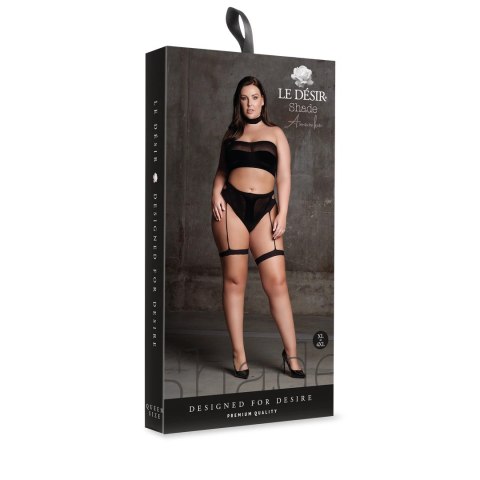 Le desir - Trzyczęściowy zestaw Ananke Plus Size Le Désir by Shots Le desir - Trzyczęściowy zestaw Ananke Plus Size Le Désir by Shots