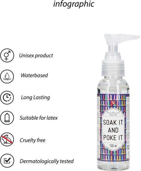 S-line by Shots - Lubrykant o bardzo dużej gęstości - 100 ml S-Line by Shots S-line by Shots - Lubrykant o bardzo dużej gęstości - 100 ml S-Line by Shots