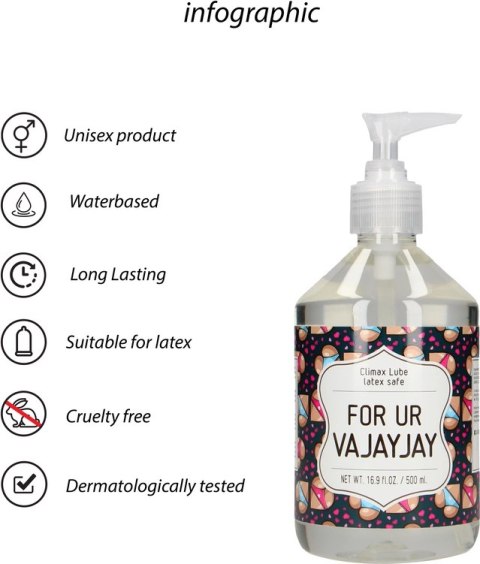 S-line by shots - Lubrykant na bazie wody - 500 ml S-Line by Shots S-line by shots - Lubrykant na bazie wody - 500 ml S-Line by Shots