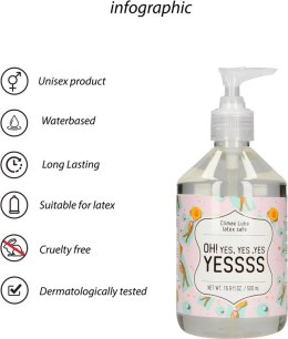 S-line by shots - Lubrykant na bazie wody Oh yes yes 500 ml S-Line by Shots