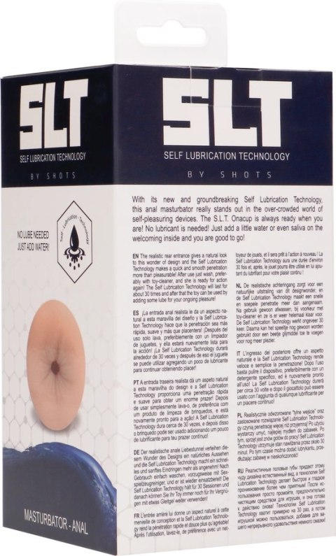 SLT by shots - Masturabtor - samosmarujący - tyłek SLT by Shots SLT by shots - Masturabtor - samosmarujący - tyłek SLT by Shots