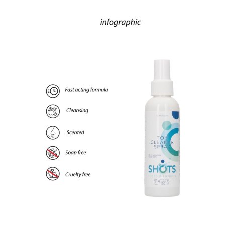 Shots Lubes Liquids by Shots - Sprawy do czyszczenia zabawek 150 ml Shots Lubes Liquids by Shots Shots Lubes Liquids by Shots - Sprawy do czyszczenia zabawek 150 ml Shots Lubes Liquids by Shots