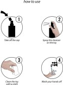 Shots Lubes Liquids by Shots - Sprawy do czyszczenia zabawek 150 ml Shots Lubes Liquids by Shots