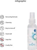 Shots Lubes Liquids by Shots - Spray odświeżający po stosunku 100 ml Shots Lubes Liquids by Shots