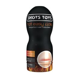 Shots Toys - Rozgrzewający masturbator usta Shots Toys by Shots